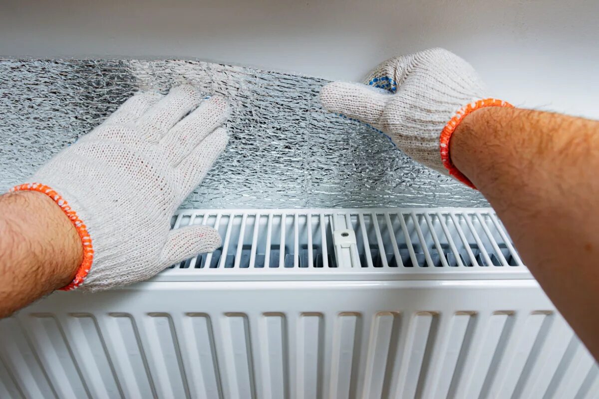 Deutscher Trick mit Alufolie, damit es im Winter im Haus warm bleibt